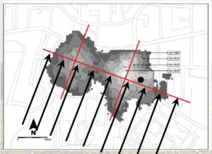 plattegrond ulrum terpen en wierden