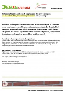 uitnodiging 23 maart wierden en borgen